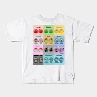 Zodiac Sweaters Kids T-Shirt